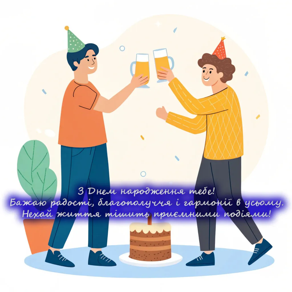 Картинка з днем народження мужчині